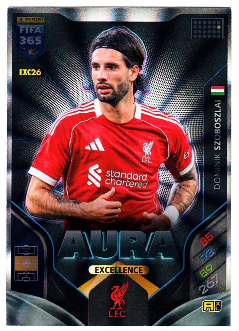 Panini Fifa 365 2026 Aura Excellence Dominik Szoboszlai EXC26