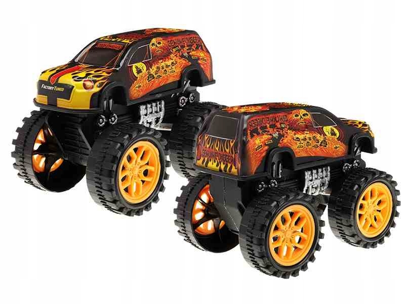 Monster Wheel, zestaw 2 pojazdów, mix kolorów Dyscyplina sportu bieganie, marsz