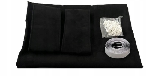 Zasłona TIR typu Standard bez poprzeczki - DAF - bez zdobienia Numer katalogowy producenta ZTSO2