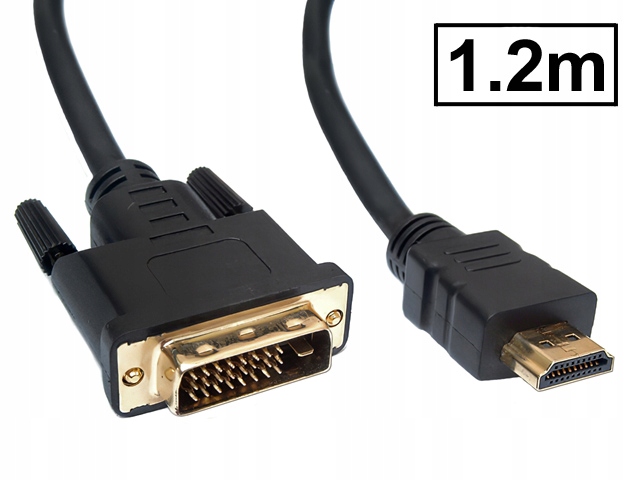 

Kabel Hdmi-dvi/d FullHD Vitalco 1.2m