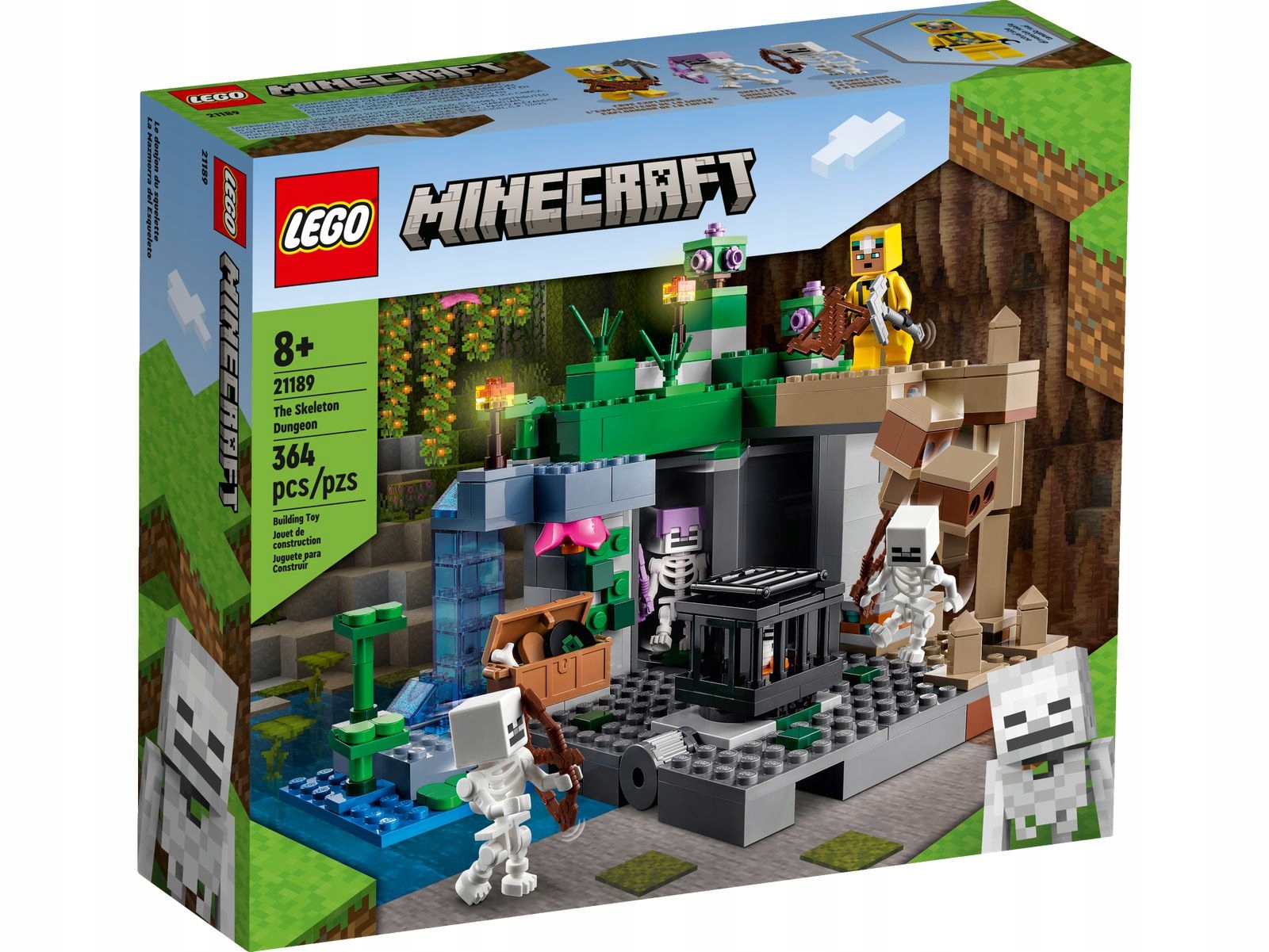 LEGO MINECRAFT 21189 LOCH SZKIELETÓW Marka LEGO