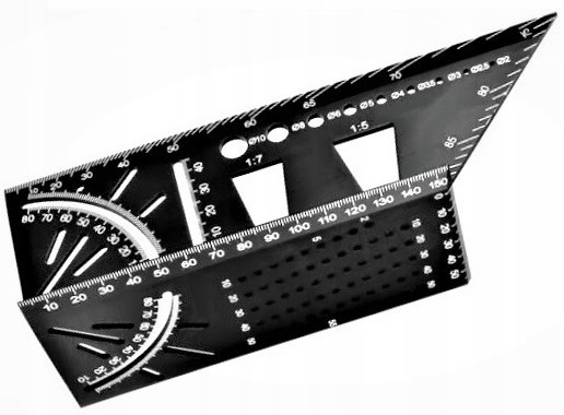 

Kątownik stolarski narożny japoński 3D metal Mta