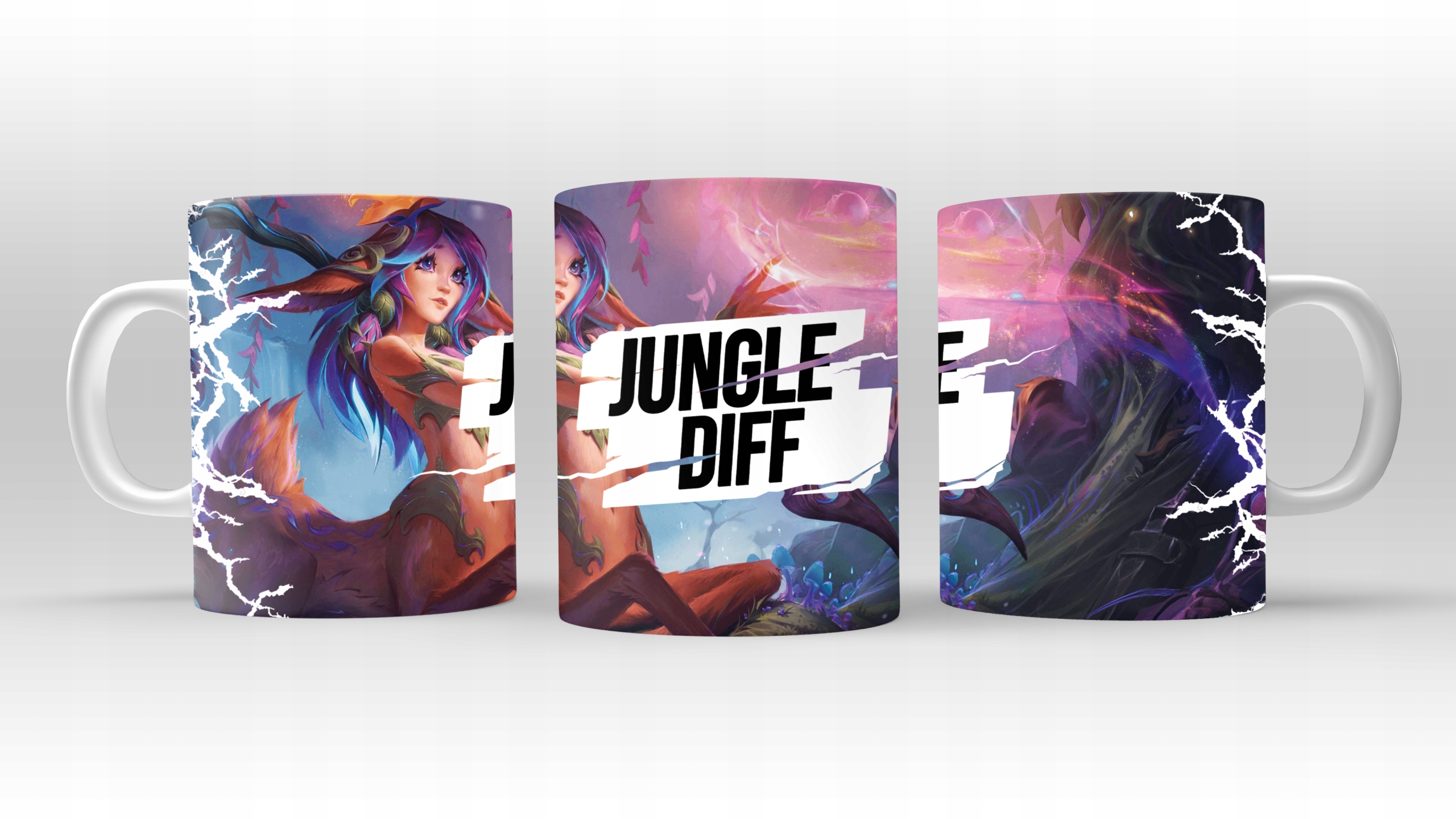 Kubek LEAGUE OF LEGENDS - JUNGLE DIFF - LILLA Marka inna