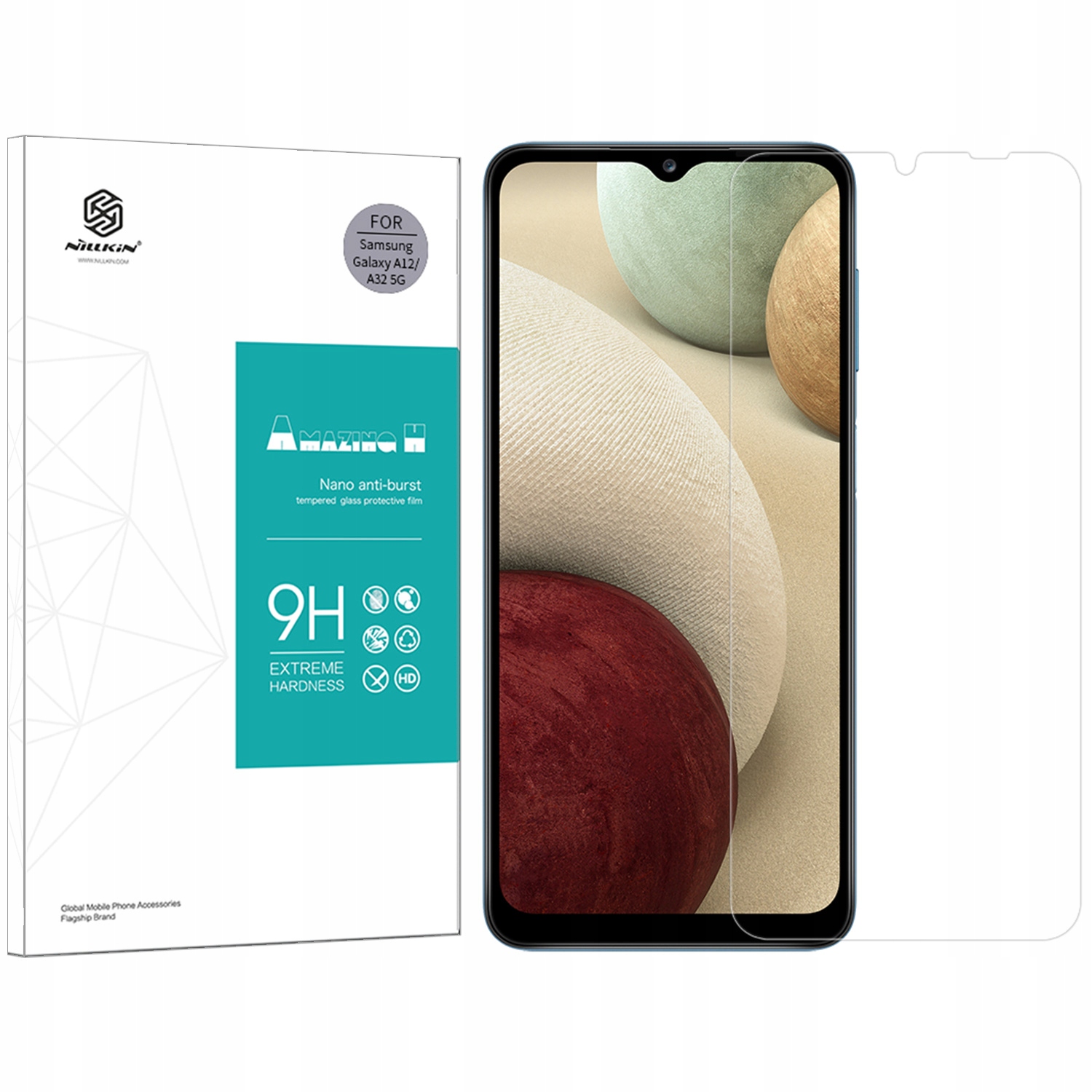 

Szkło Nillkin Amazing H do Galaxy A32 5G/A12