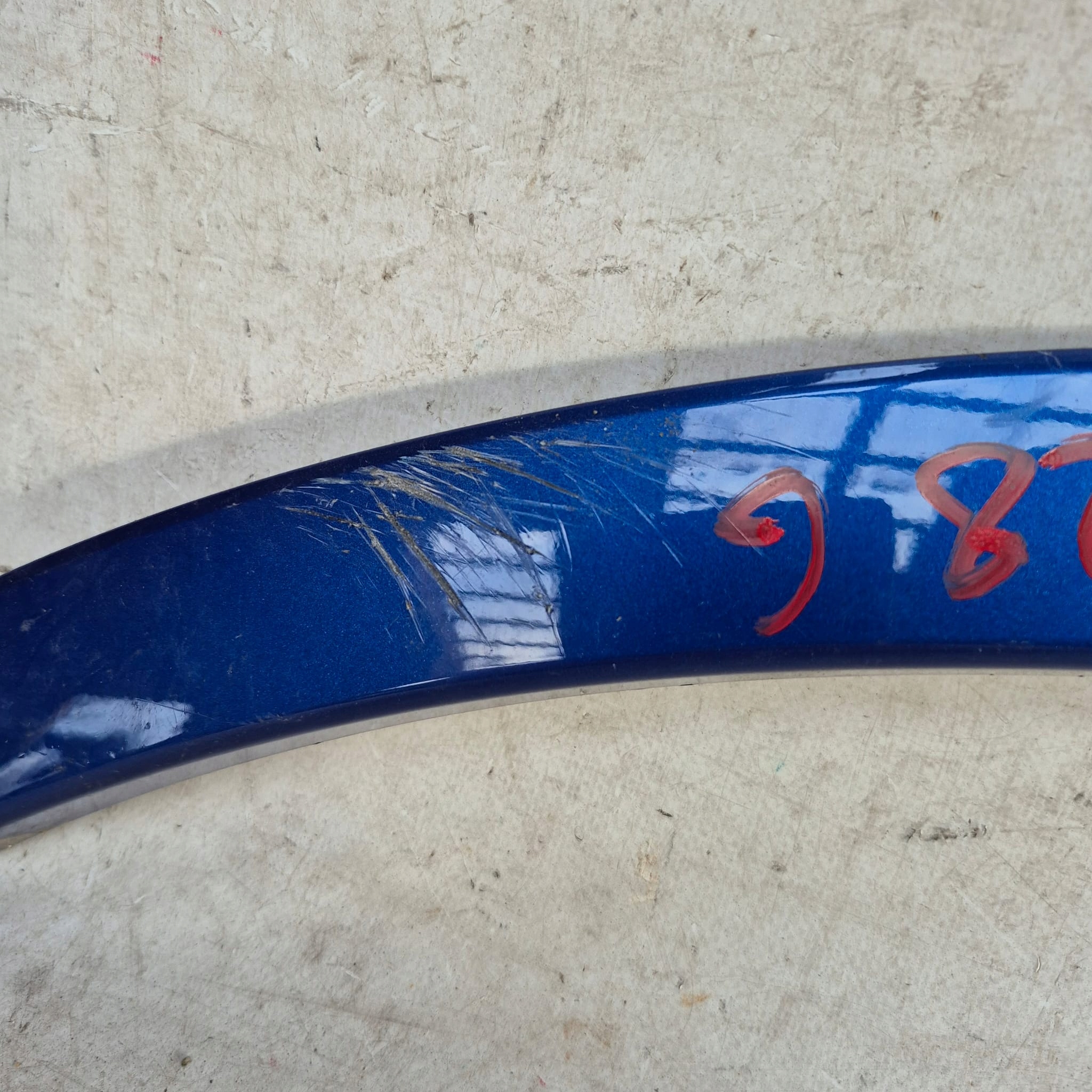 AUDI Q7 II 2 4M 15-> moulding cap left rear part
