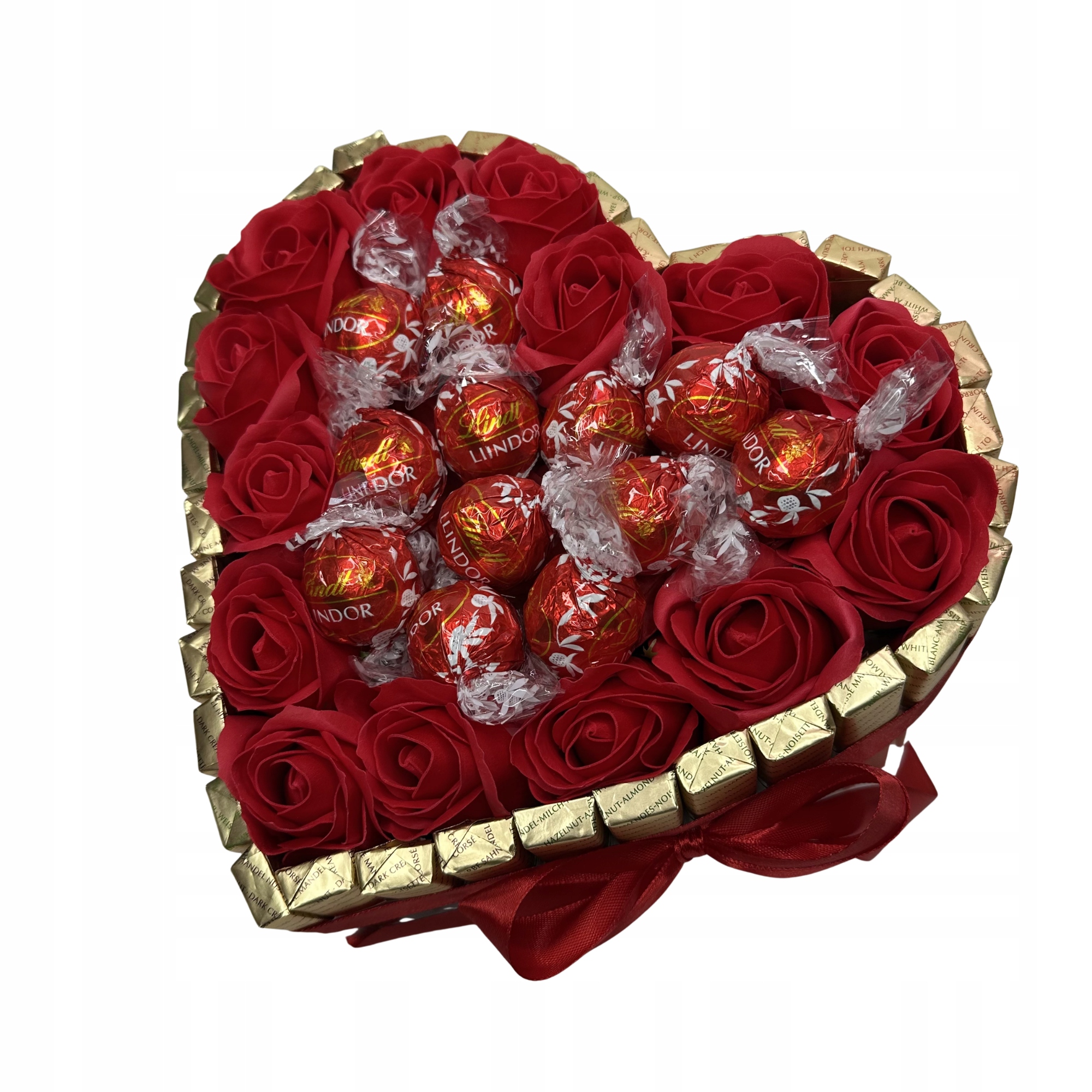 Levně Dárková Sada Dárek Srdce Merci Lindt Den Žen Narozeniny 18.