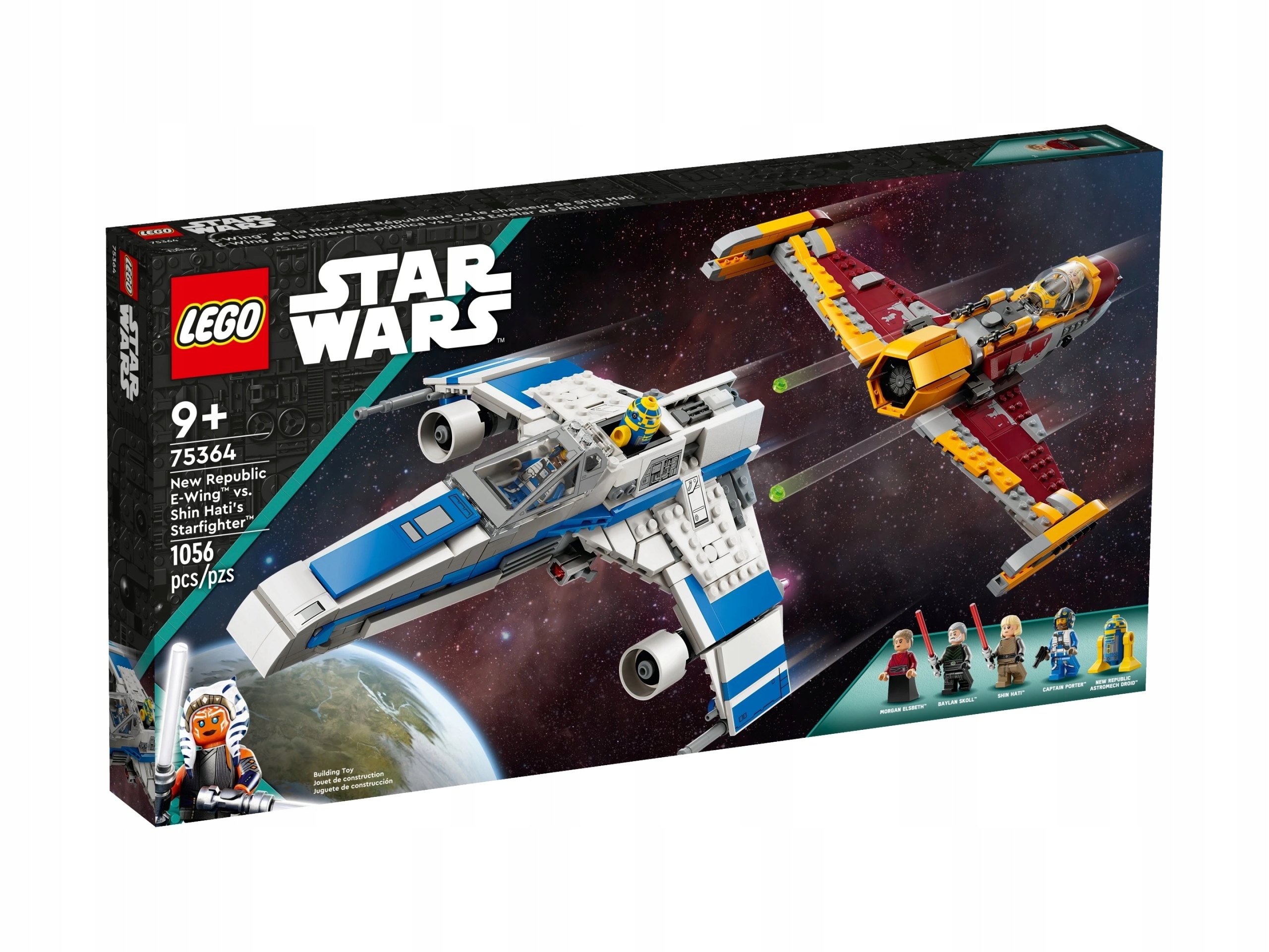 Lego 75364 Star Wars E-Wing Nové republiky versus Stíhačka Shin Hati