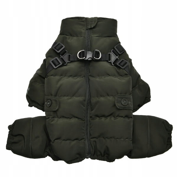 Levně Zimní kombinéza Soft Onesie Puppia Khaki velikost: XXL