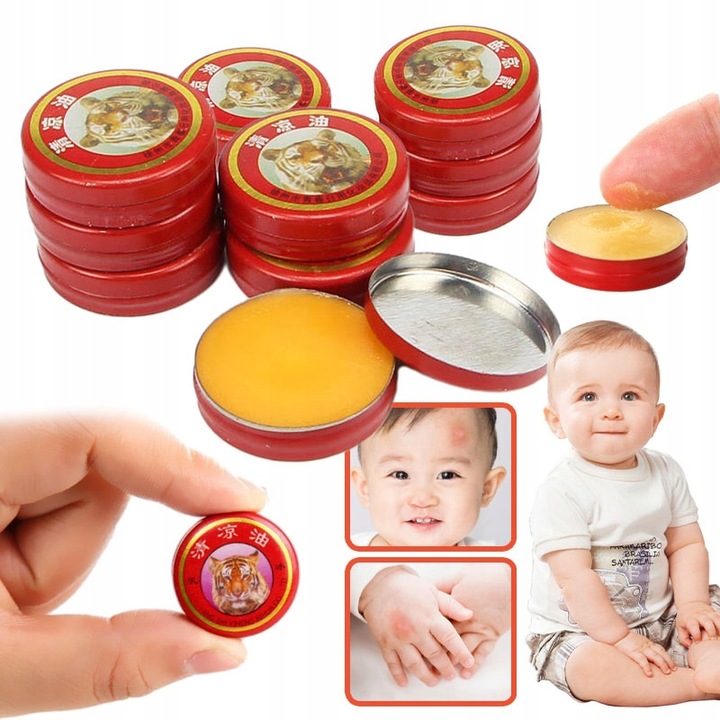 Balsam Tygrysi Kotek Maść Tyrgrysia Essential Balm 10 Szt