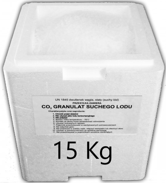 

Suchy Lód Do Drinków 3 MM 15 Kg Plus Thermobox