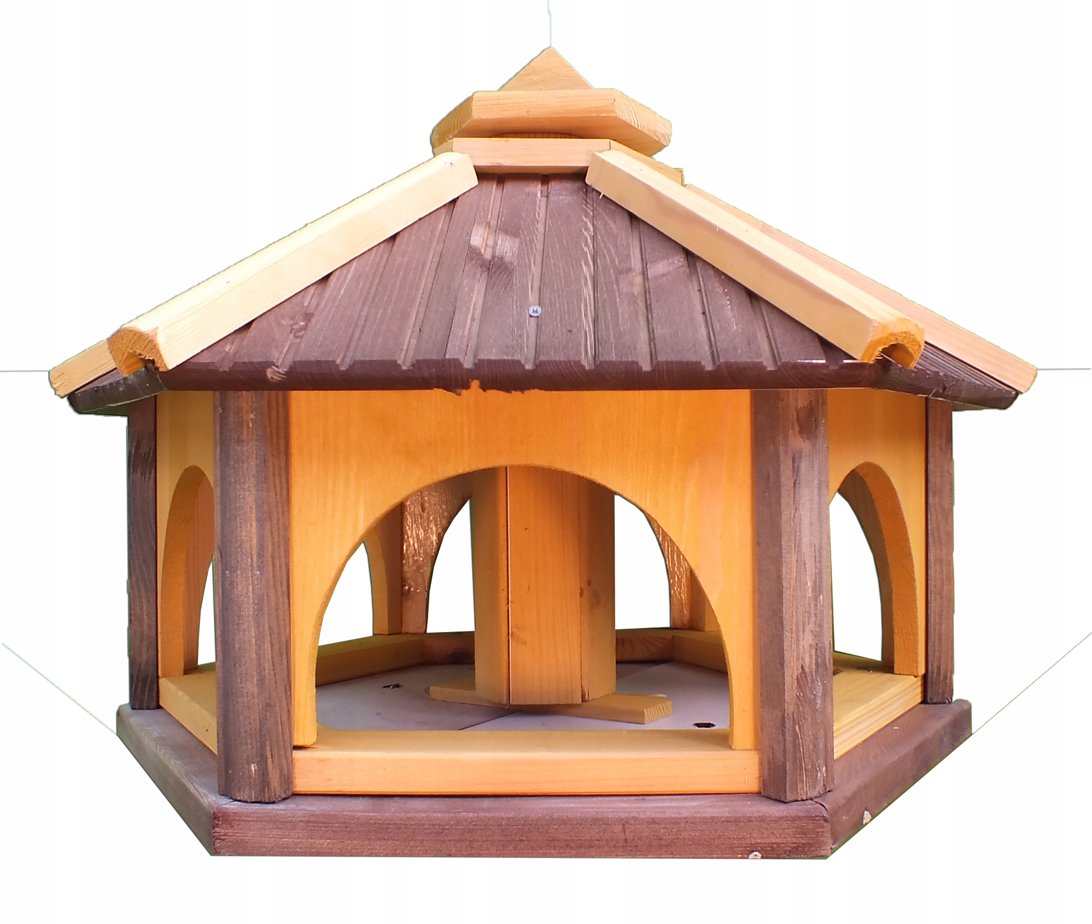 Krmítko pro ptáky dřevo s náplní Krmítka KW60