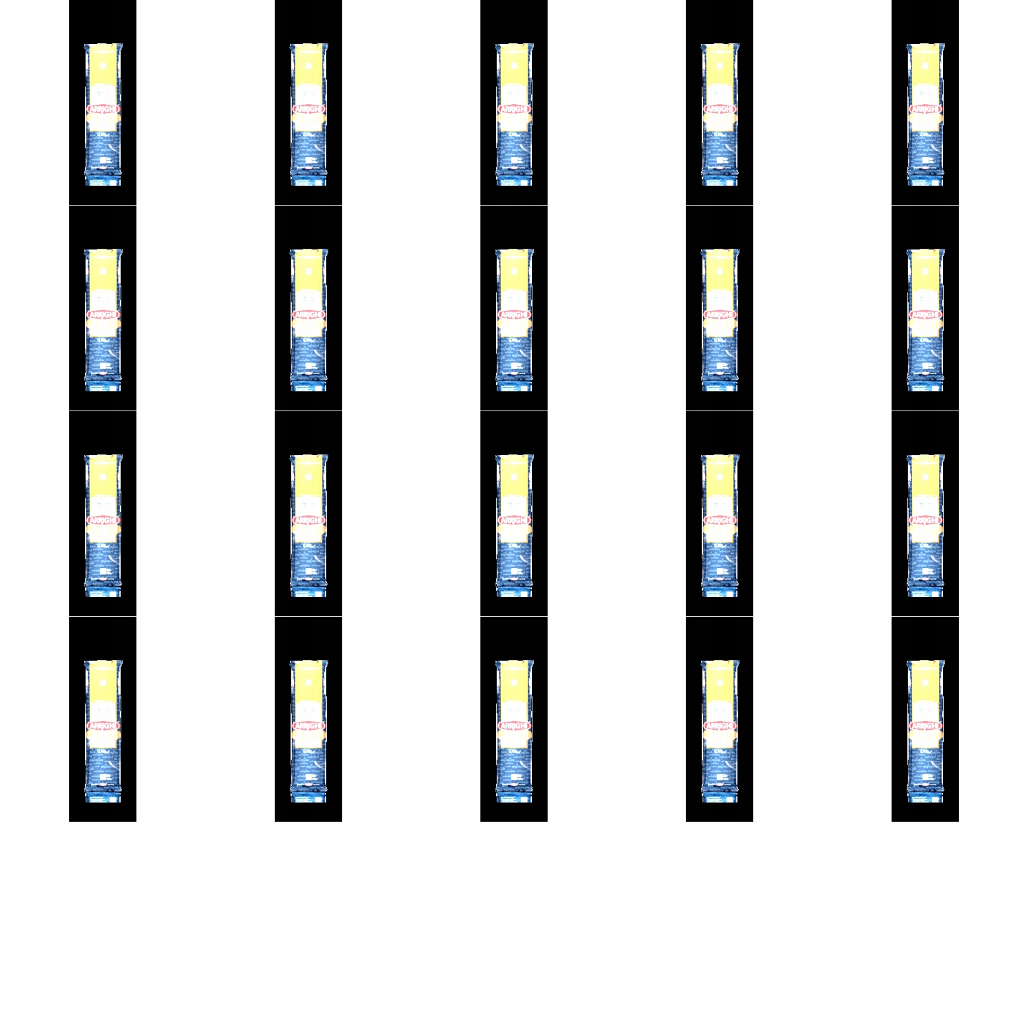 Levně 20 x 500 g Arrighi těstoviny celozrnné špagety Karton