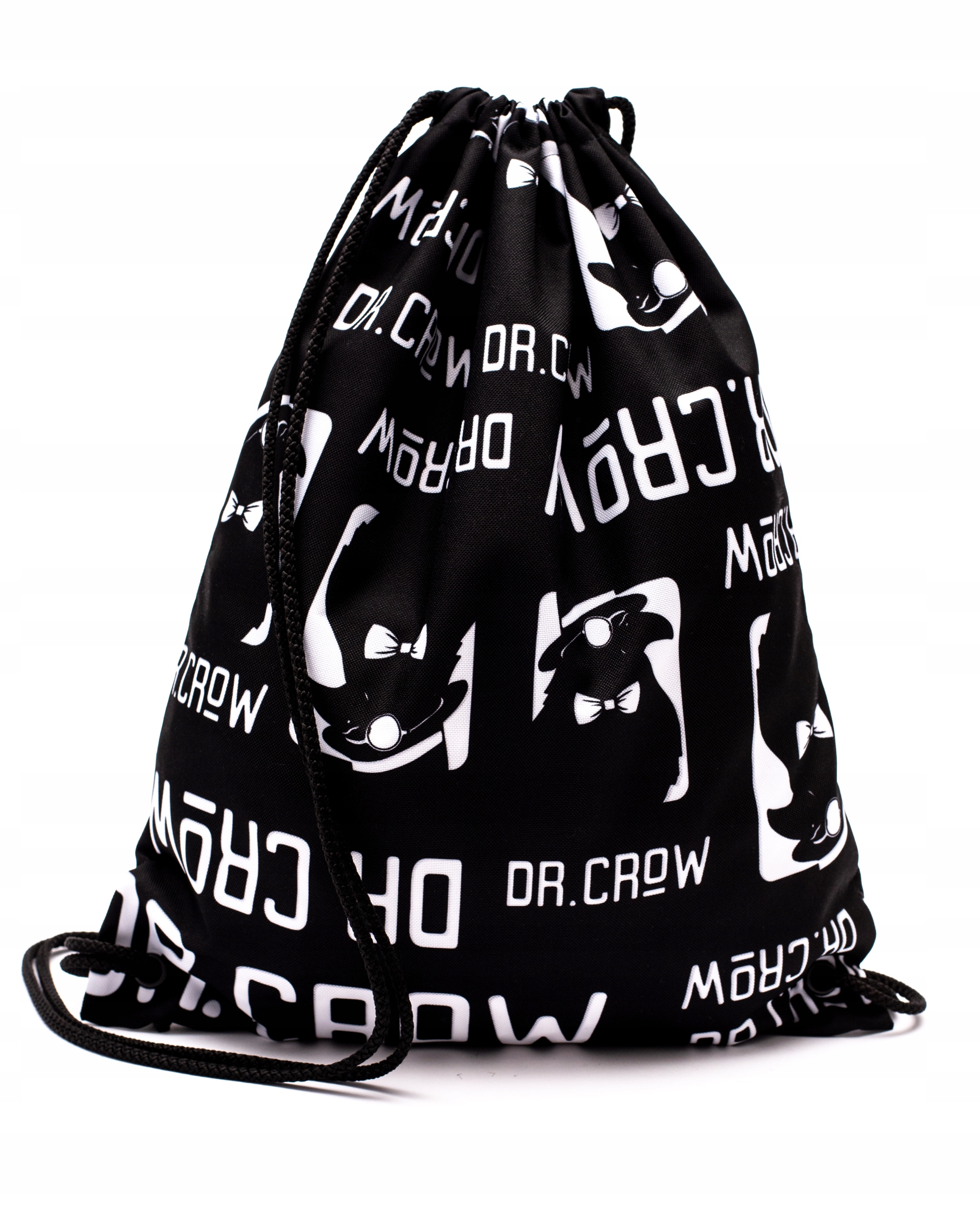 

Worek Plecak Sznurek Wodoodporny Drcrow Logo Black