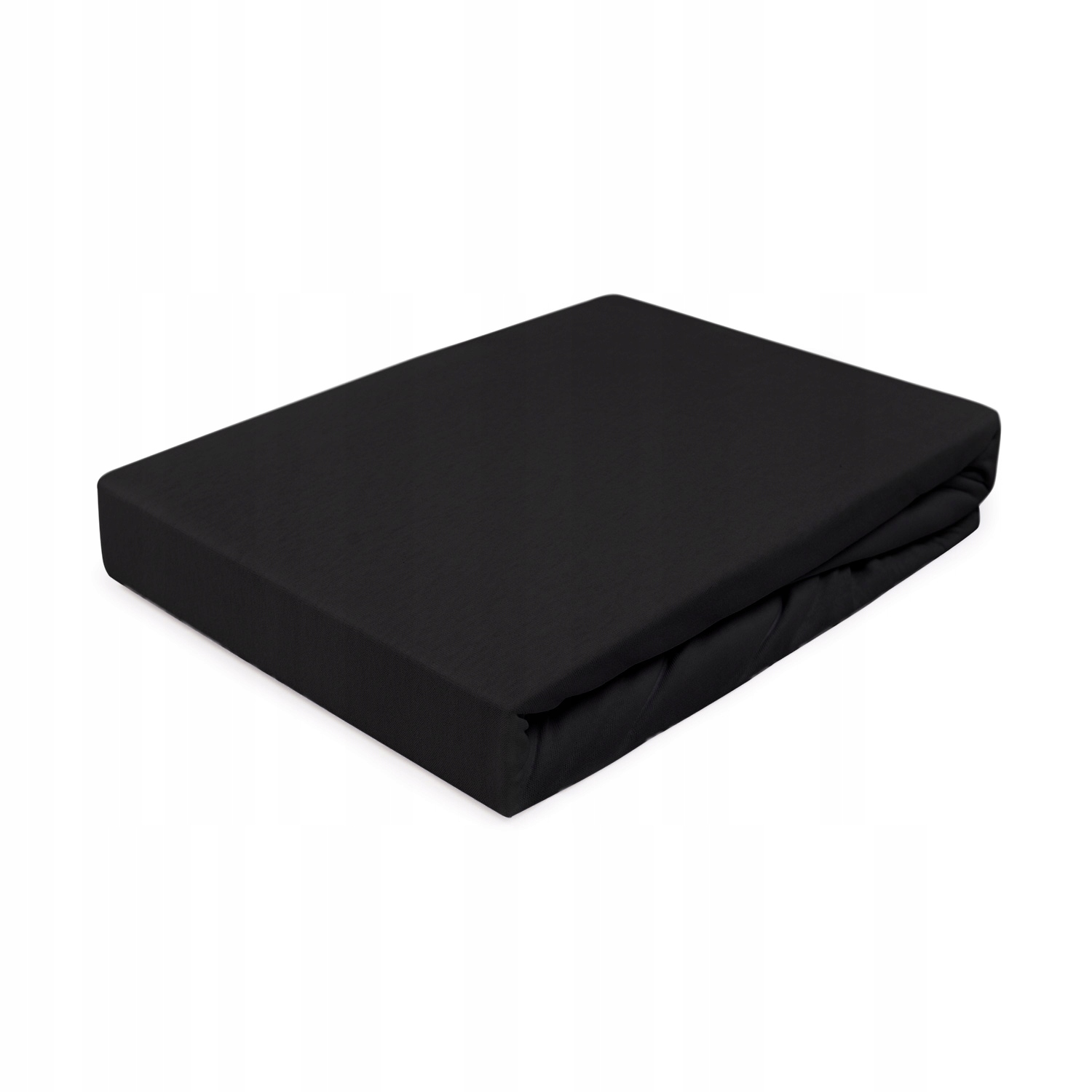 

Prześcieradło jersey z gumką 150/160x200 czarne