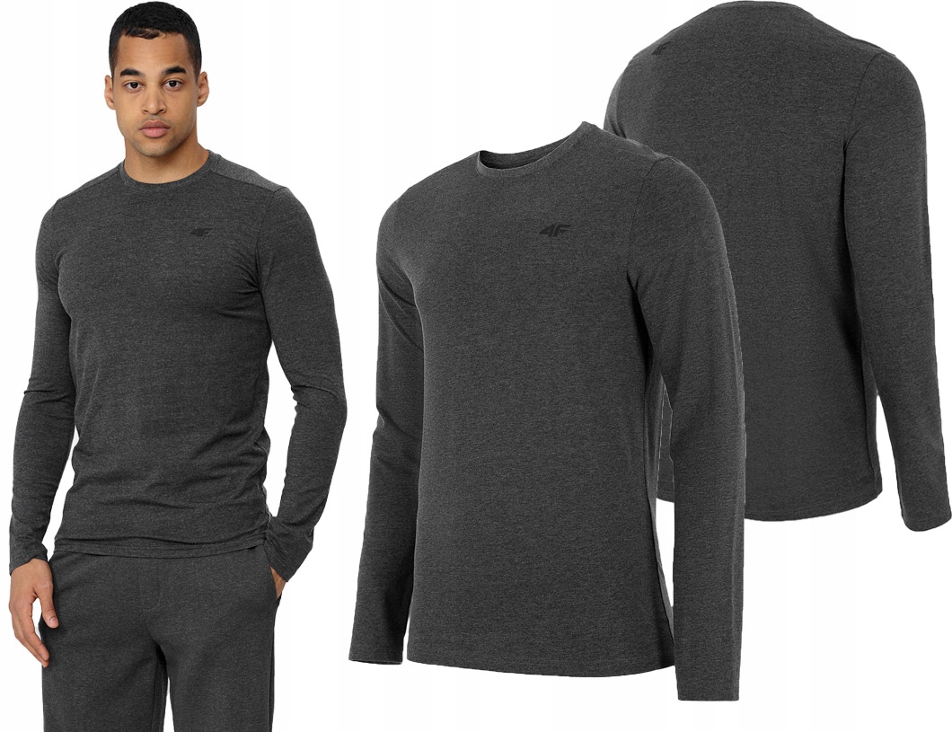 

Bluzka z długim rękawem 4F Z22 TSML350 bawełna S