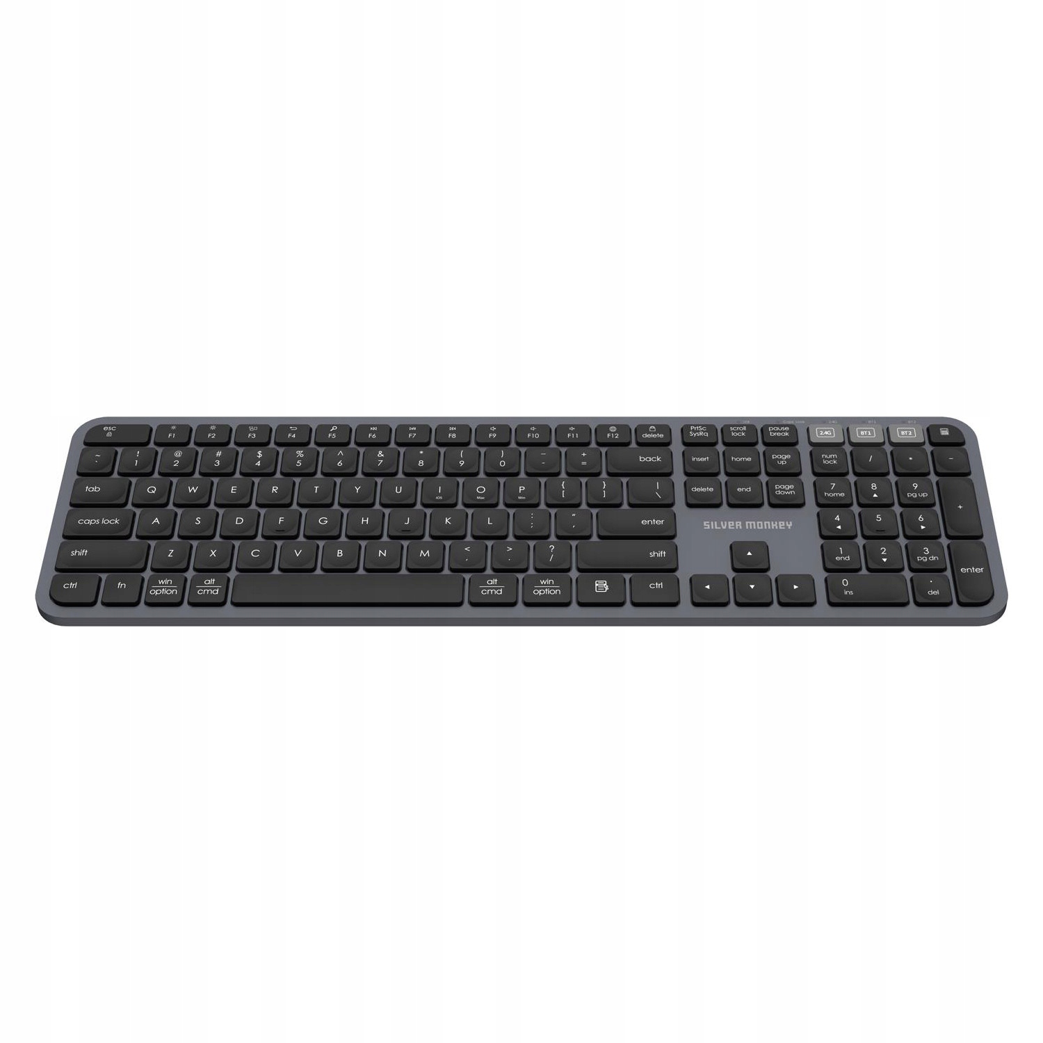 

Klawiatura Silver Monkey K90 premium szara Bt