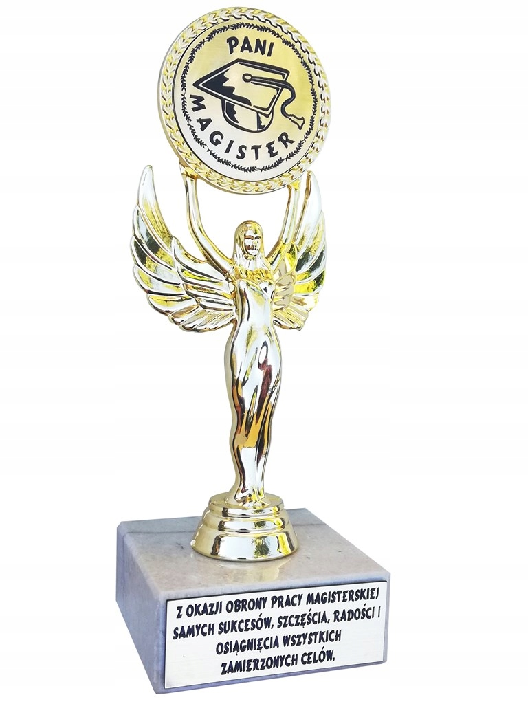 

Statuetka dla Pani Magister obrona pracy