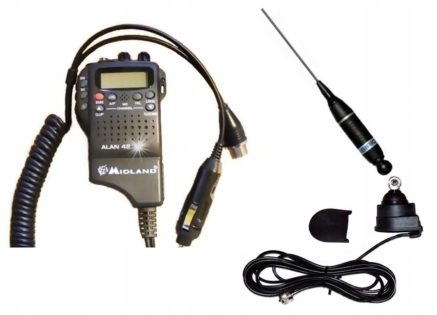 

Radio Cb Midland Alan 42 Ds Antena Sirio Omega 27