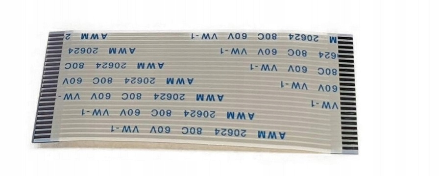 TAŚMA KABLOWA FFC FPC 24PIN RASTER 1.0MM 6CM TYP A Rodzaj taśmy inna