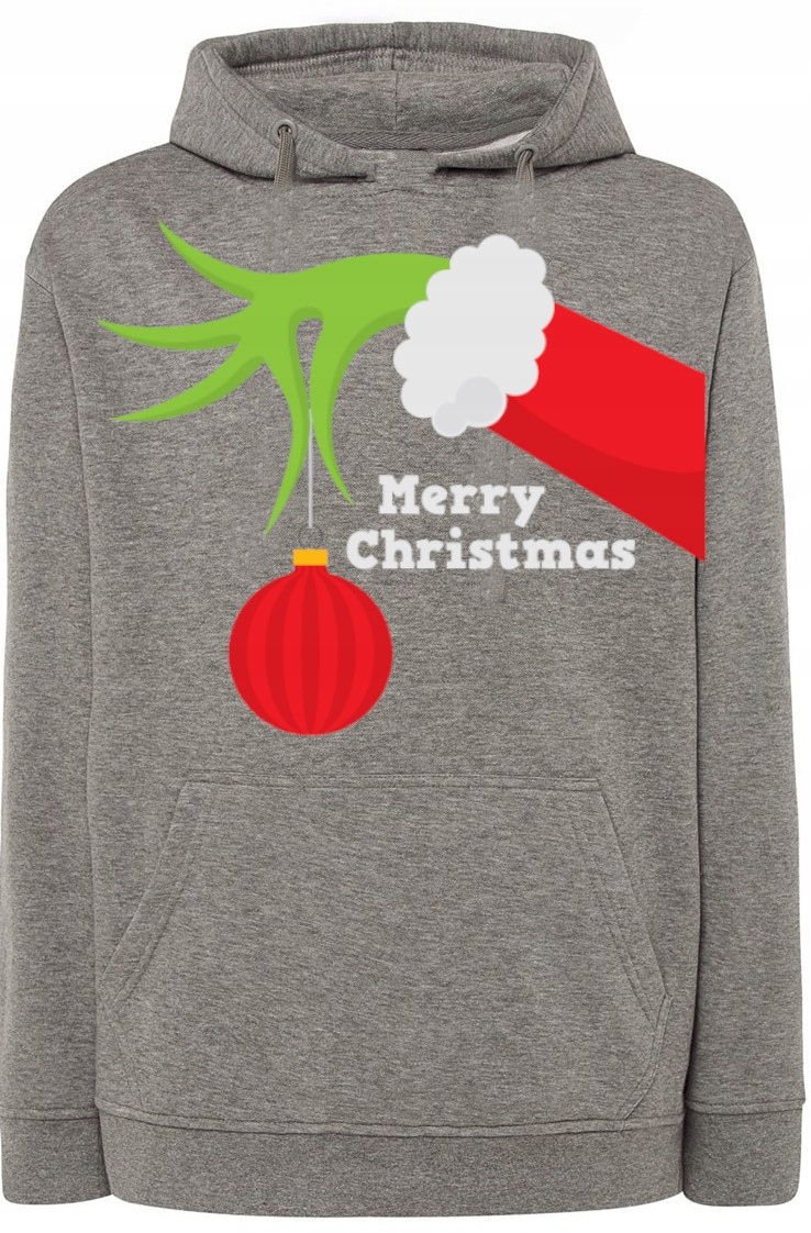 Grincz Vánoce nebude Mikina S Kapucí vel. L