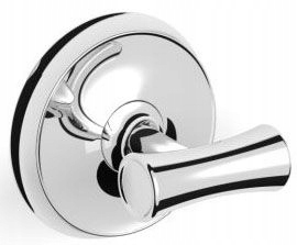 Koupelnový háček, dvojitý věšák na ručníky