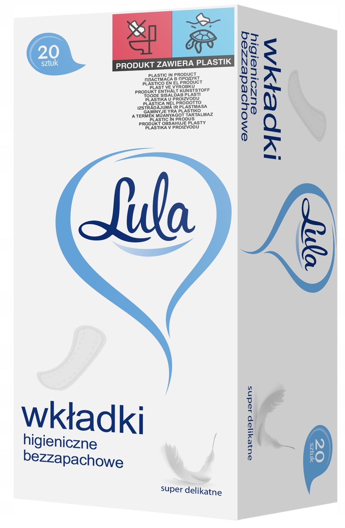 

Lula Wkładki Higieniczne Delikatne 20szt