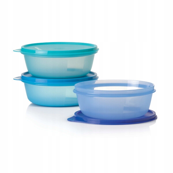 

Tupperware Miseczki Niezbędna Trójka 3 x 600