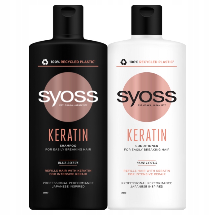 

Syoss Keratin Szampon Odżywka do włosów Łamliwych