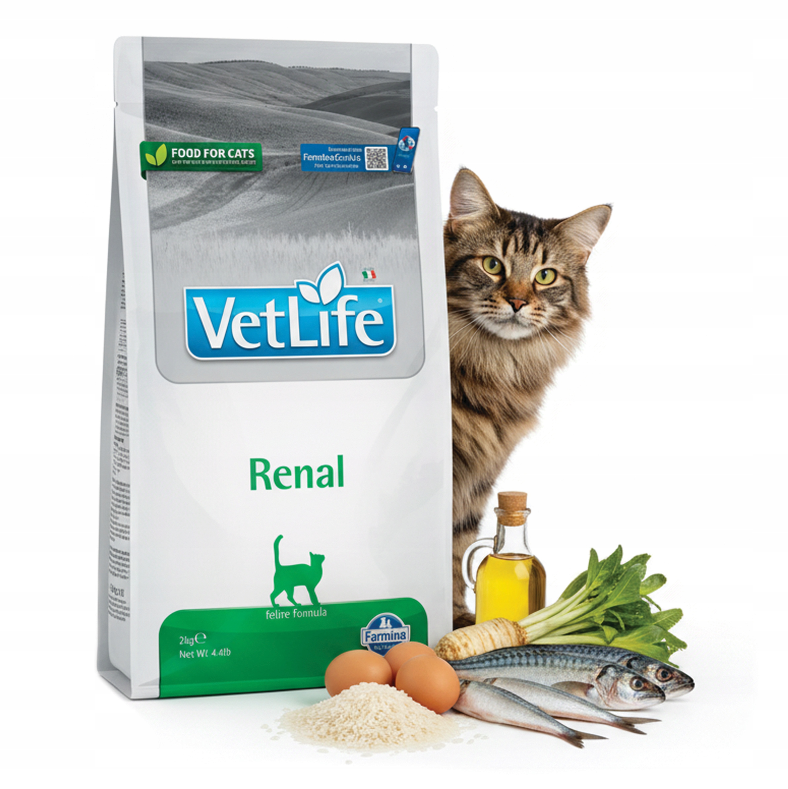 Farmina Vet Life Renal 2kg karma dla kota na nerki