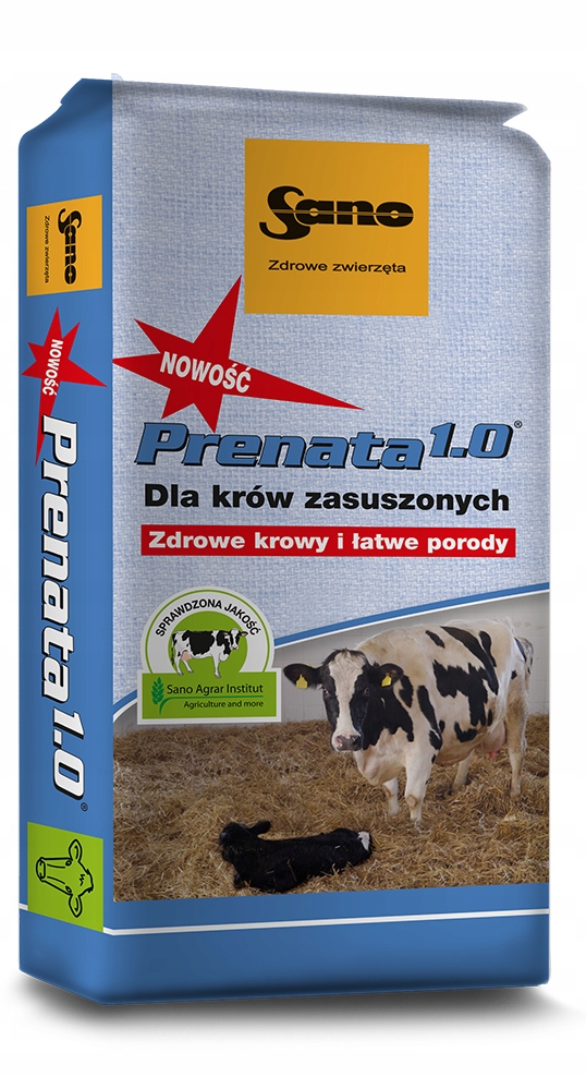 Prenata 1.0 koncentrat dla krów zasuszonych, pasza