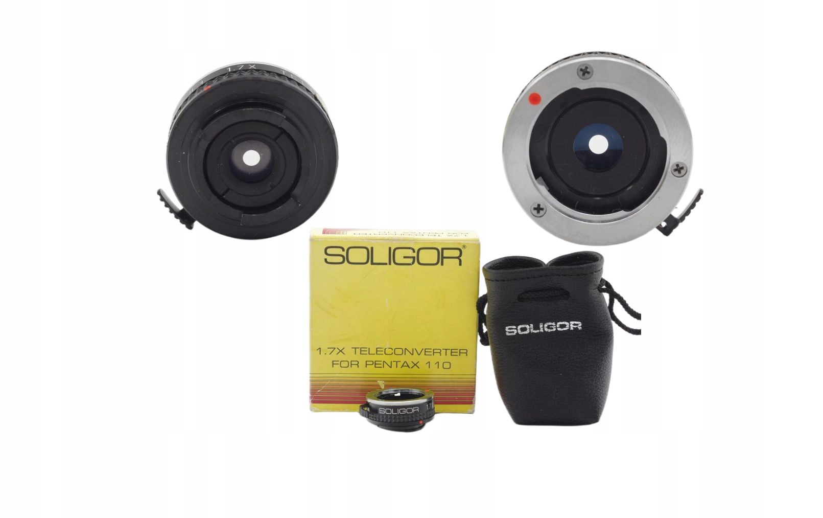 SOLIGOR 1.7X TELECONVERTER do Pentax Auto 110,Auto 110 Super #WOZ