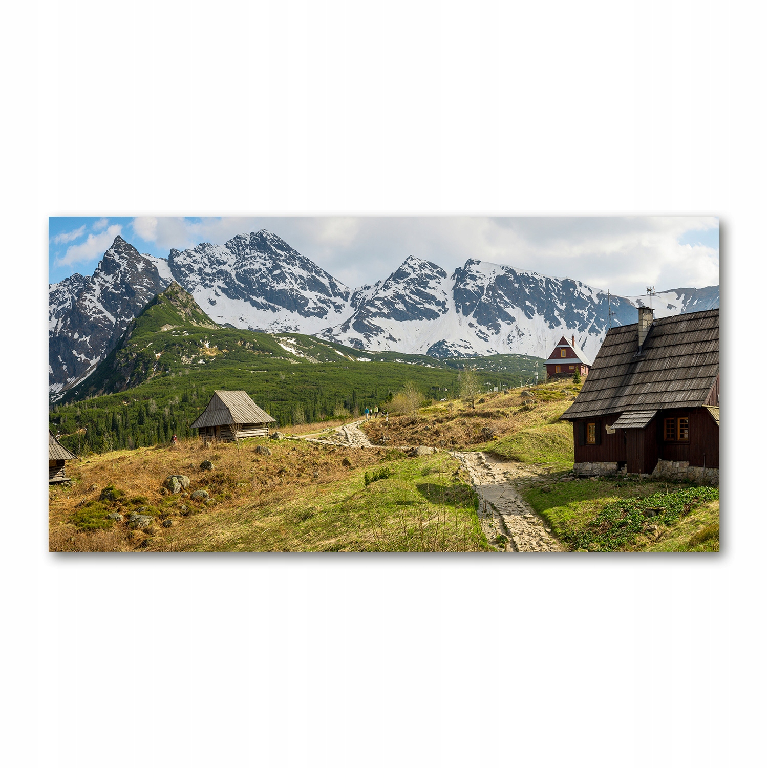 

Foto obraz na szkle akrylowym Hale Tatry 120X60 cm