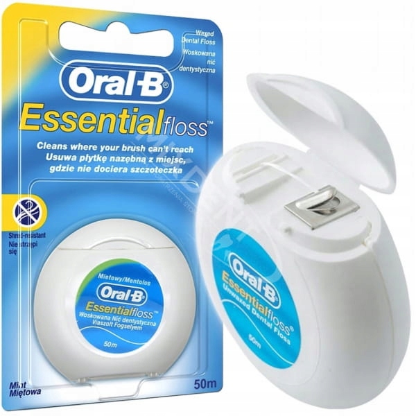 

Oral B Essential Floss woskowana nić dentystyczn