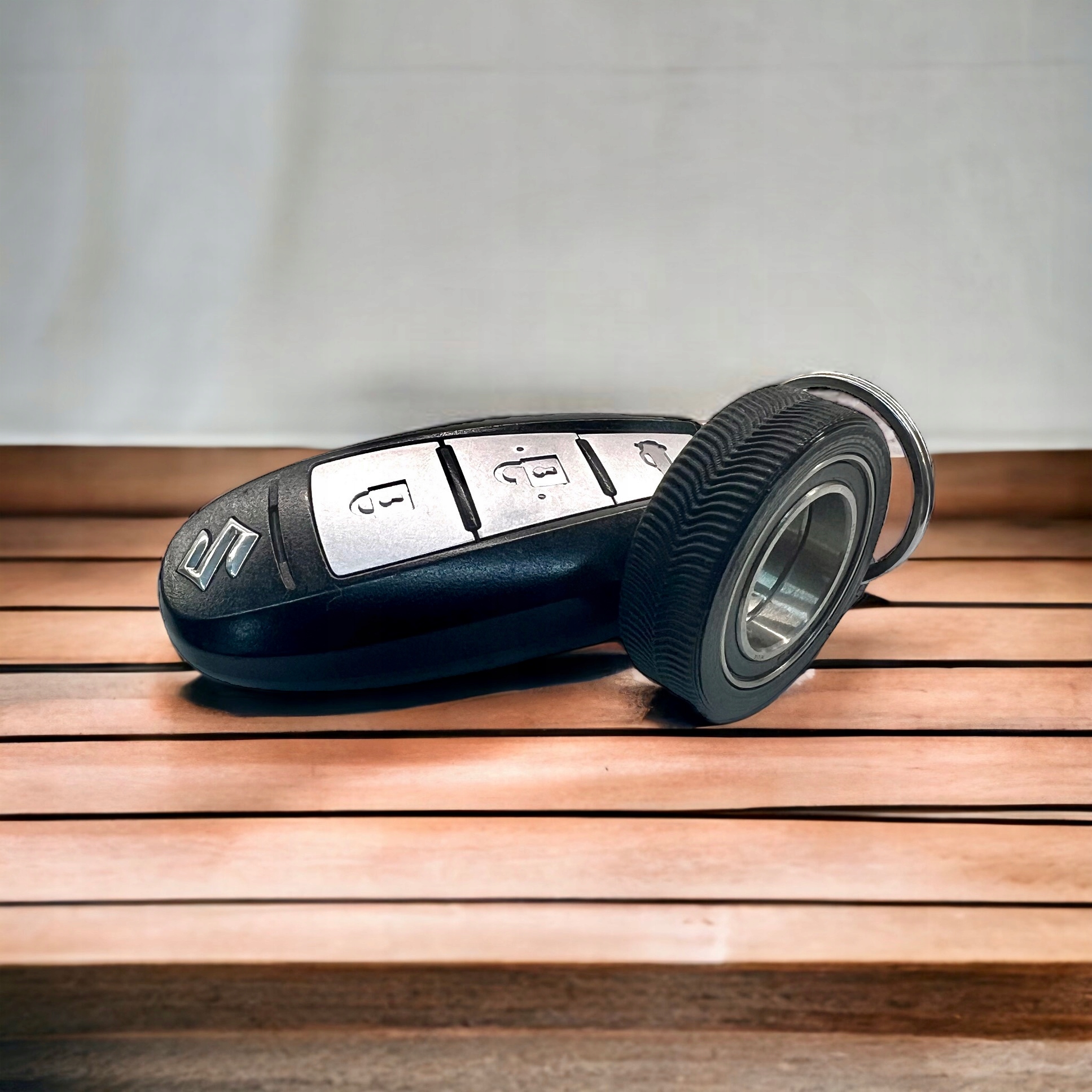 KAJAWIS KEYRAMBIT PRO brelok do kluczy fidget spinner OPONA WHEEL breloczek EAN (GTIN) 5906530480143