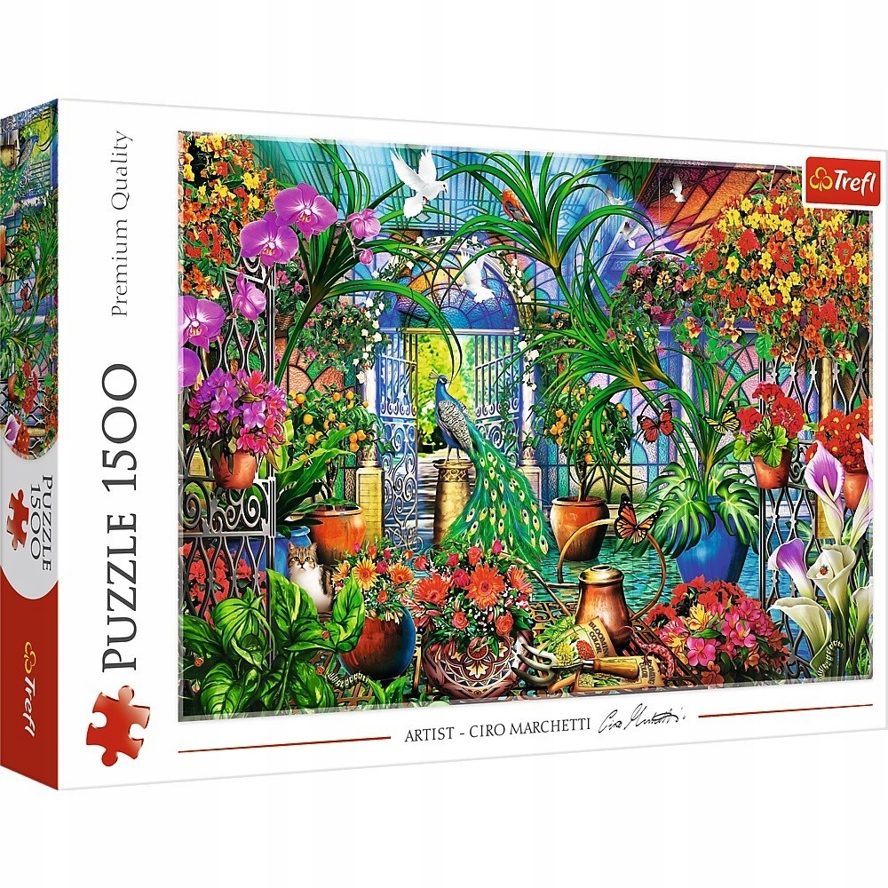 

Puzzle 1500 El Tajemniczy ogród Trefl 26188