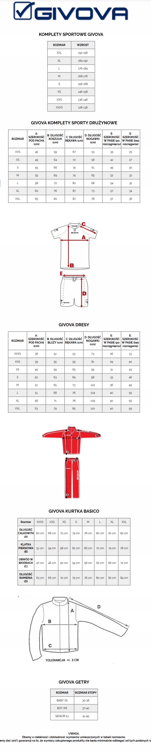 Kurtka Givova Rain Scudo granatowo-niebieska RJ005 Rozmiar S
