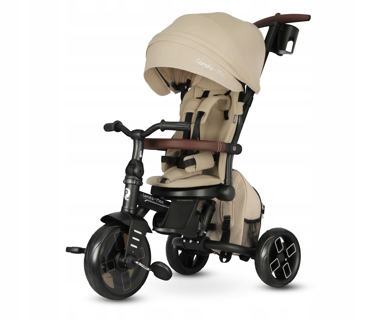 Milly Mally 6303 Qplay Rowerek Trójkołowy Comfo Max Beige