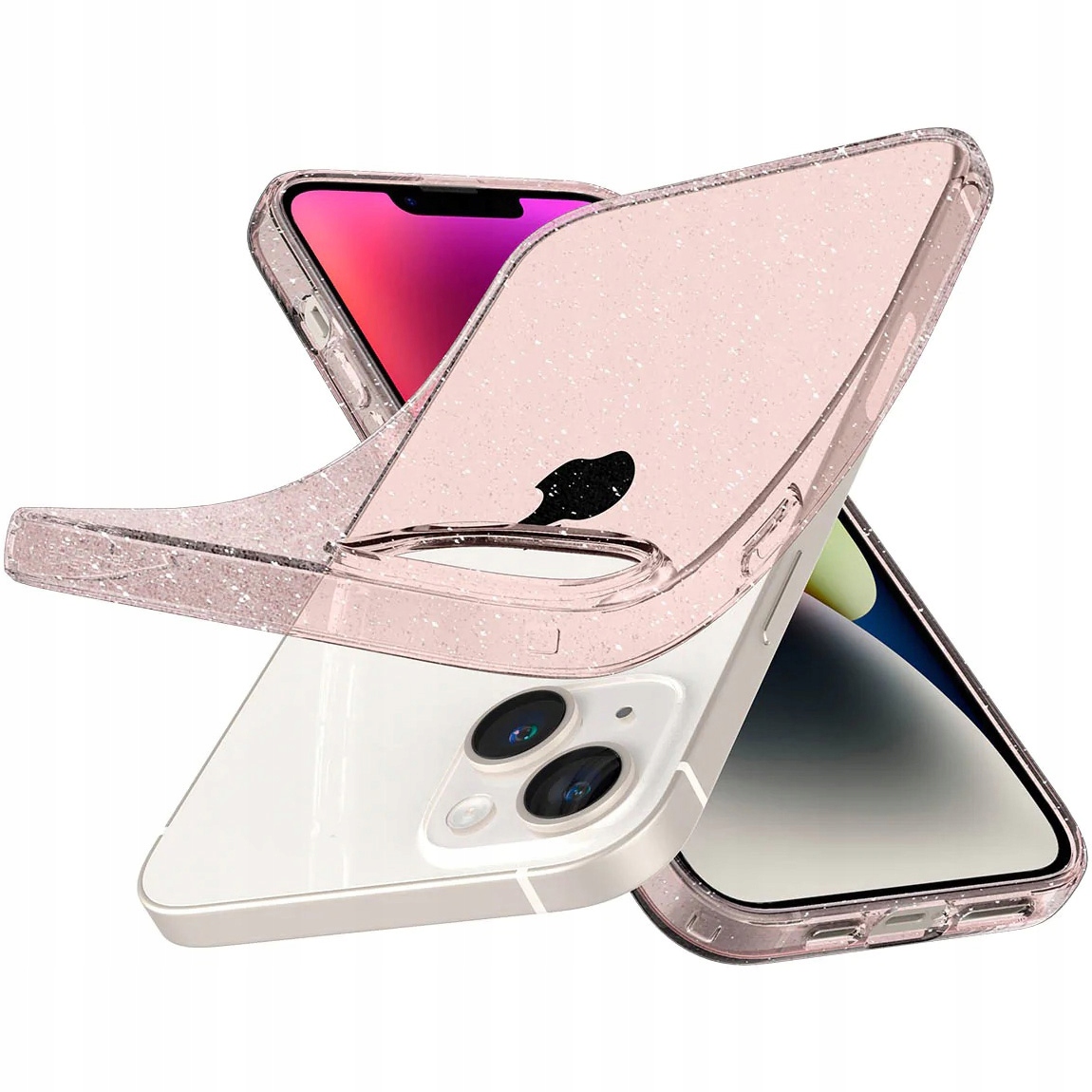 

Etui Spigen do iPhone 14, pokrowiec, cover, brokat