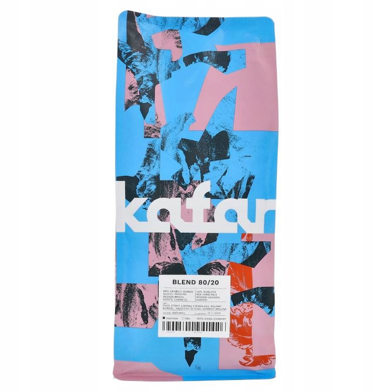 Kawa ziarnista Kafar Specialty Blend Klasyczny 80/20 1kg Arabika i Robusta
