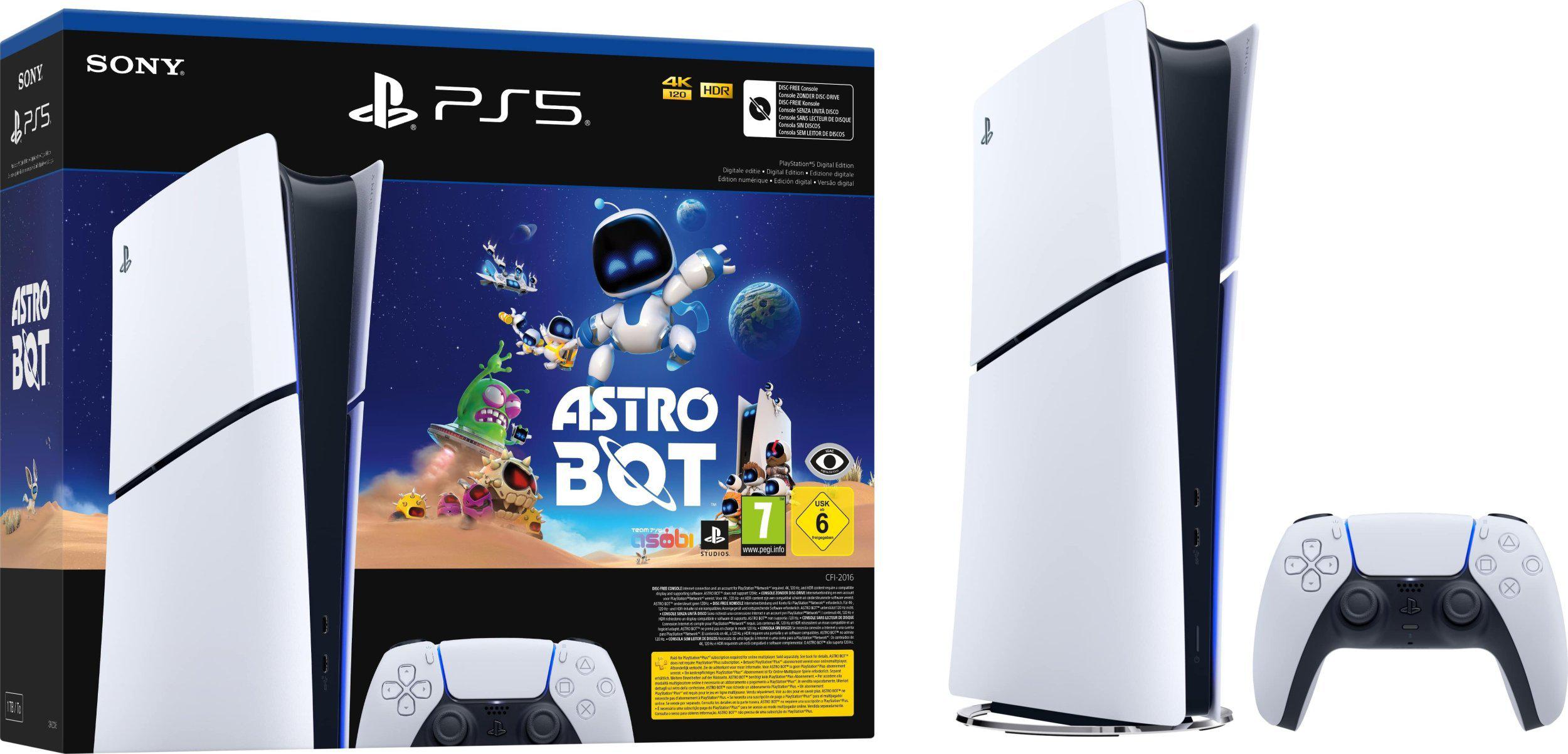 Výhodný balíček Astro Bot pro PlayStation 5 Slim Digital Edition