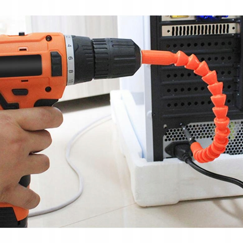 PRZEDŁUŻKA ELASTYCZNA DO WIERTARKI BITÓW WKRĘTARKI GIĘTKA KOŃCÓWKA KOL V2 Liczba elementów pojedyncze