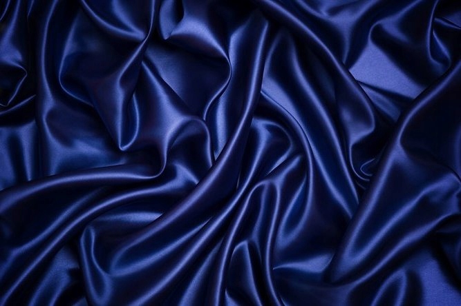 Hodvábna obliečka 220x240 na prikrývku/u Posteľná Bielizeň Navy Blue Tmavý zafír