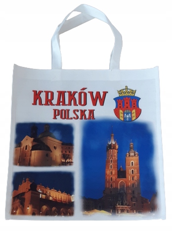 

Torba na zakupy, pamiątka z Krakowa, prezent