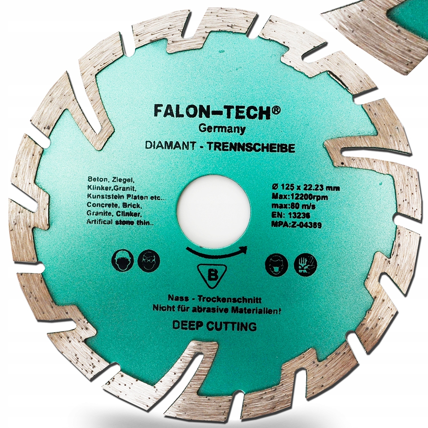 

Tarcza Tarcze Do Kostki Betonu Głębokie Cięcie 125