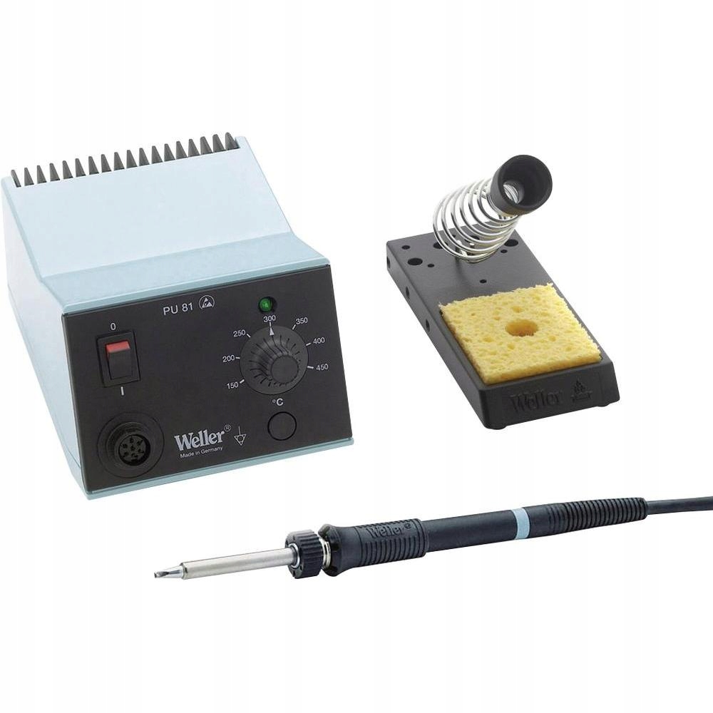 WELLER NOWOŚĆ STACJA LUTOWNICZA WS81 ANALOGOWA 80W