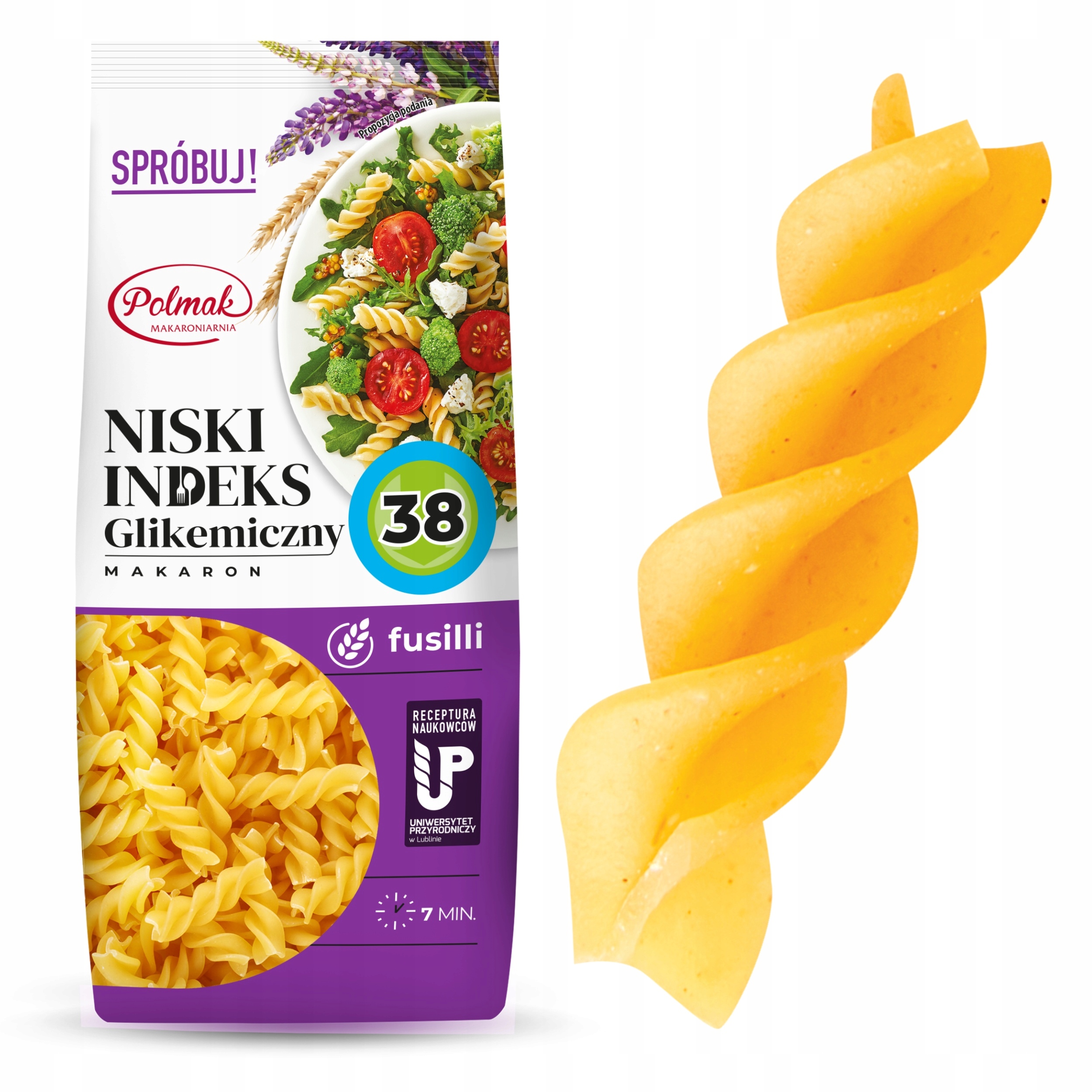 Levně 3x Polmak Těstoviny Mix 2 fusilli-penne 2x250 g