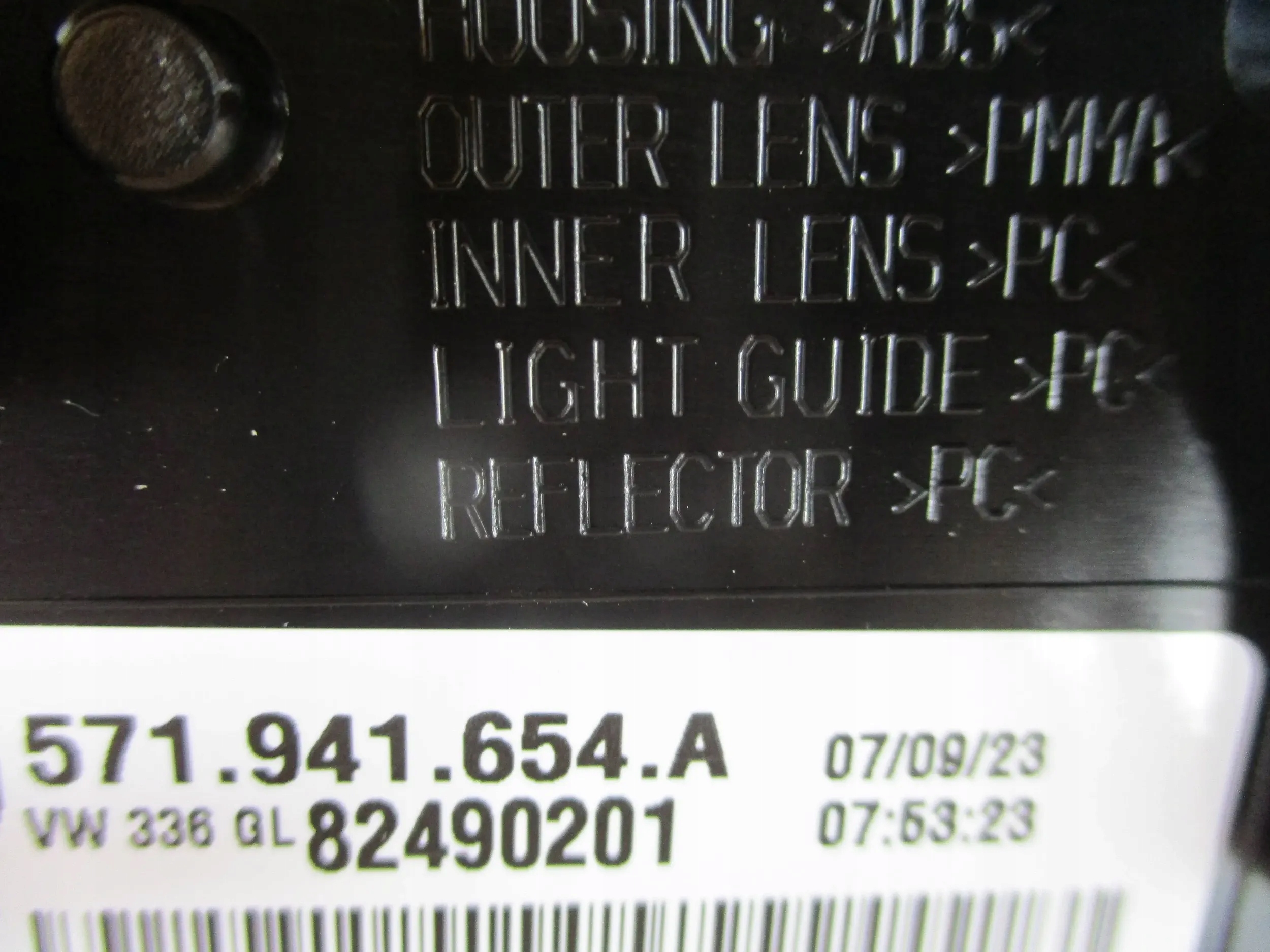 light LED DRL front front right VW TIGUAN III ELEGANCE
