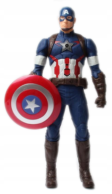 KAPITAN AMERYKA FIGURKA AVENGERS ŚWIECI DŹWIĘK Rodzaj produktu figurka akcji