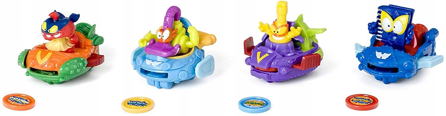 SUPER ZINGS SERIA 4 POJAZD BLASTER JET + FIGURKA Marka Magicbox