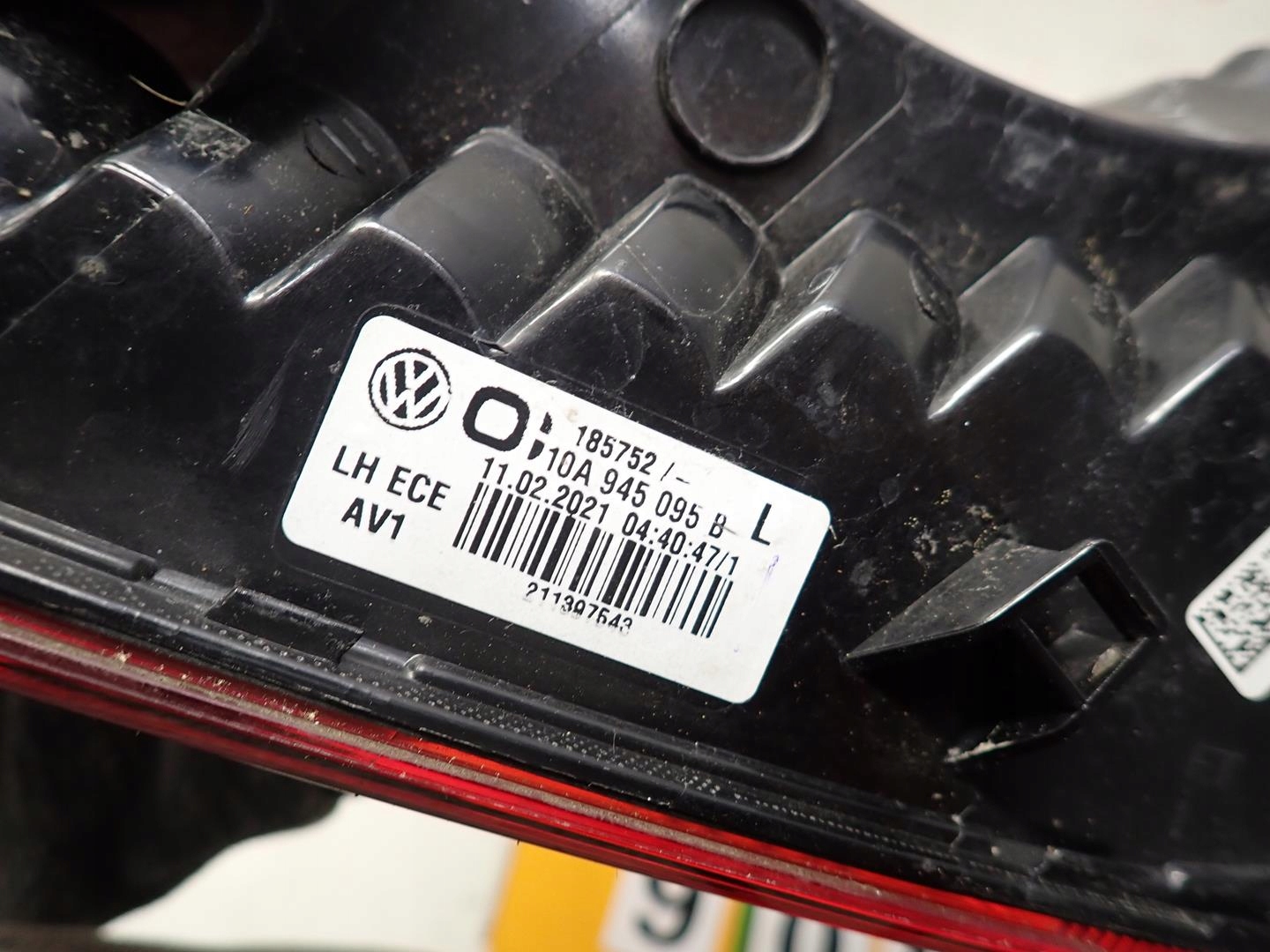 light rear part rear left VW ID3 2020- 10A945095B